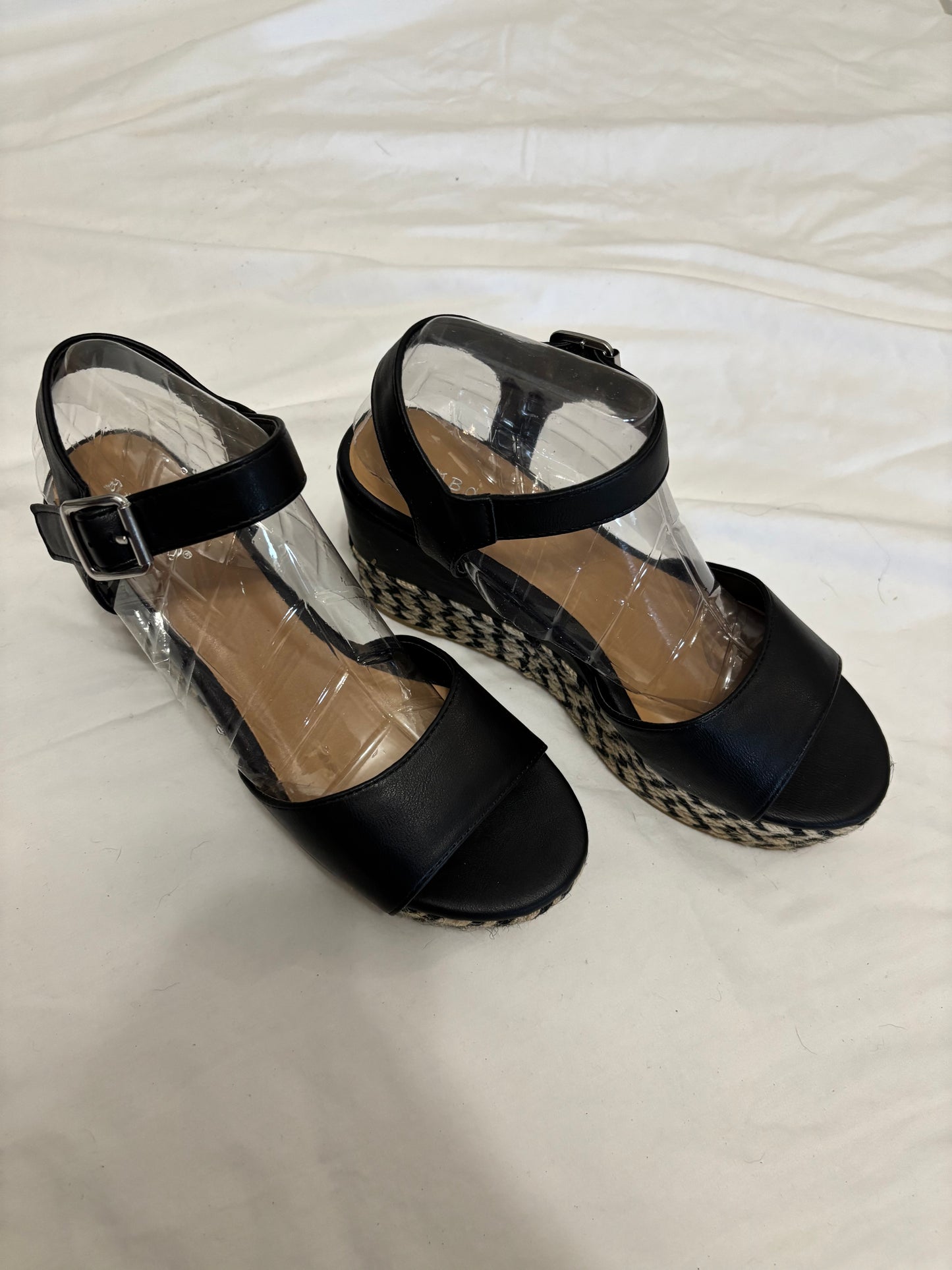 Fashion Nova Bamboo Wedge Heels