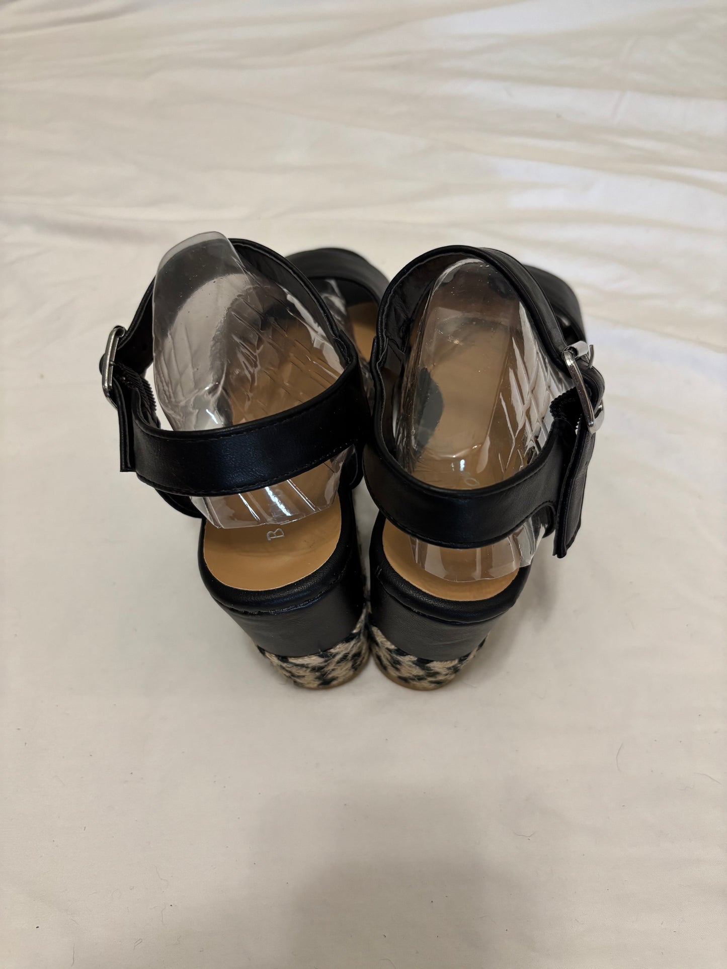 Fashion Nova Bamboo Wedge Heels