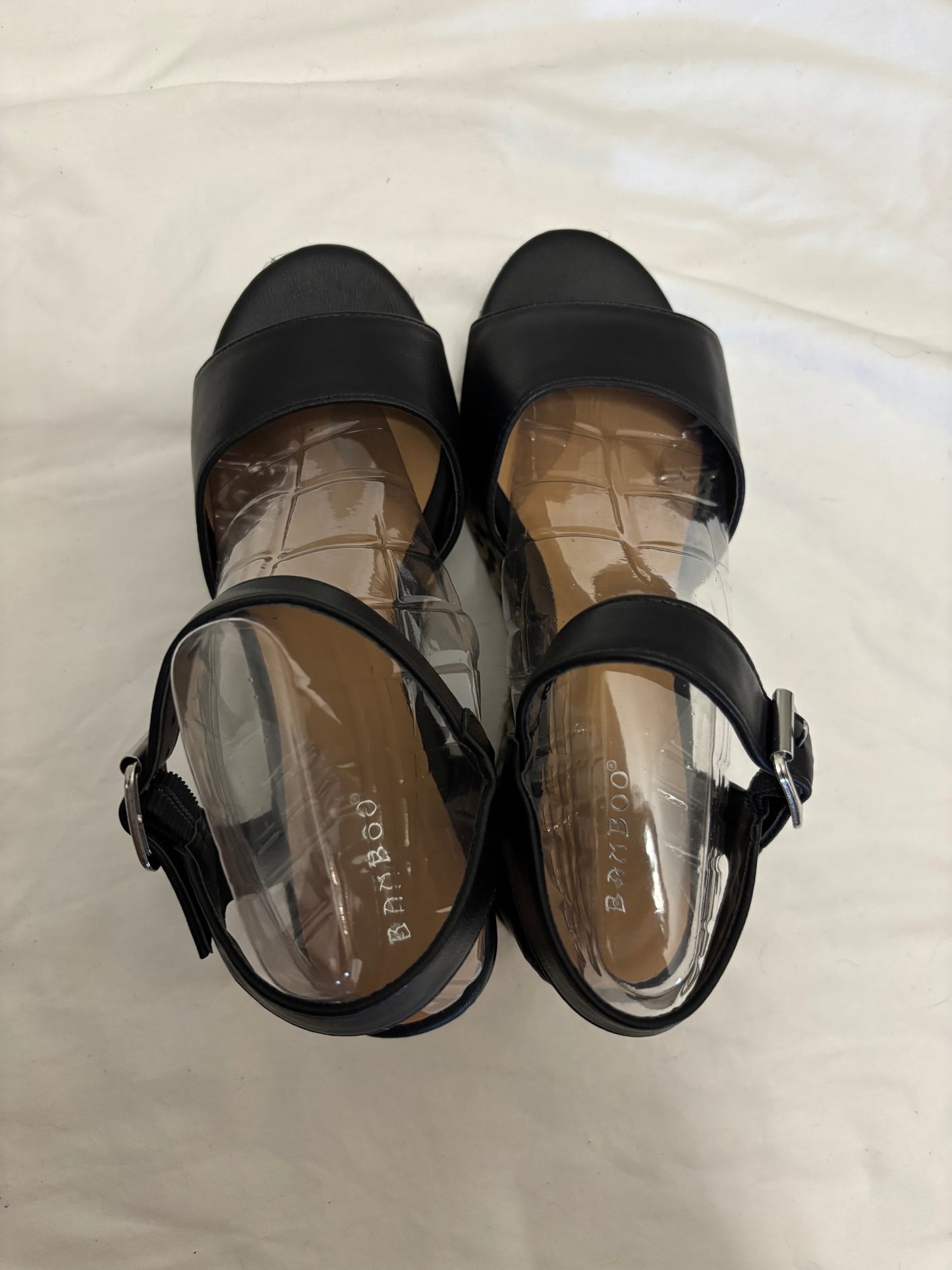 Fashion Nova Bamboo Wedge Heels