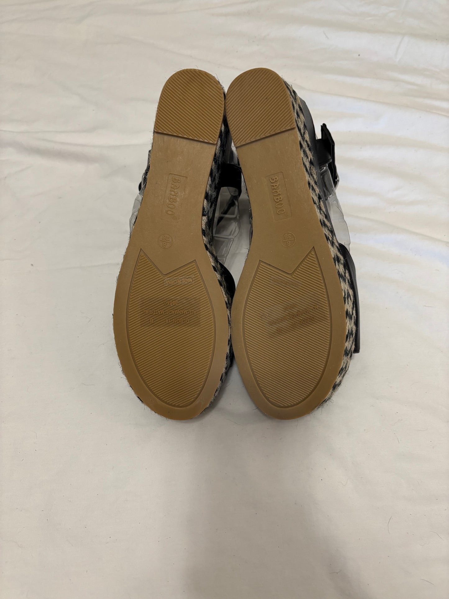 Fashion Nova Bamboo Wedge Heels