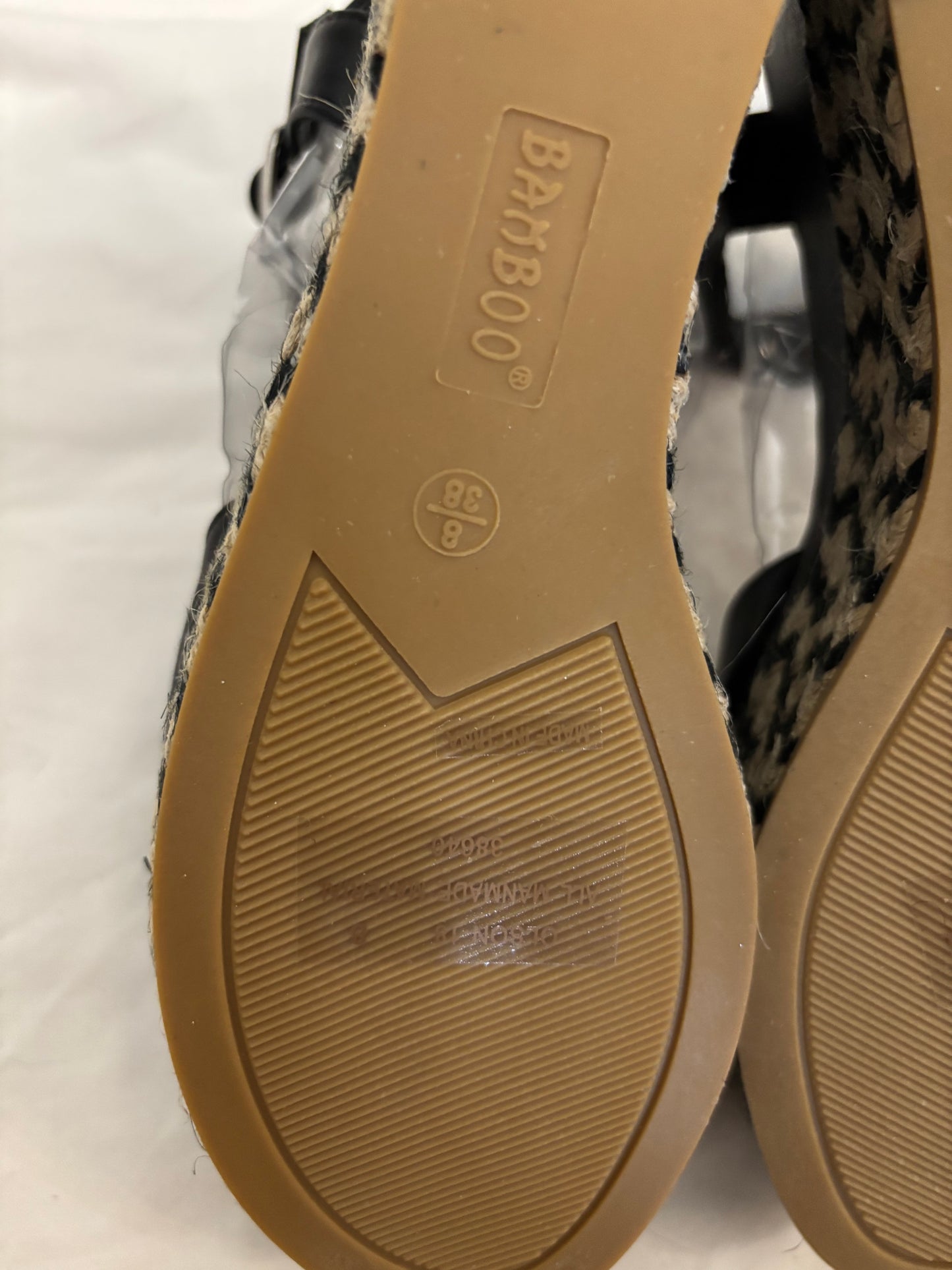 Fashion Nova Bamboo Wedge Heels