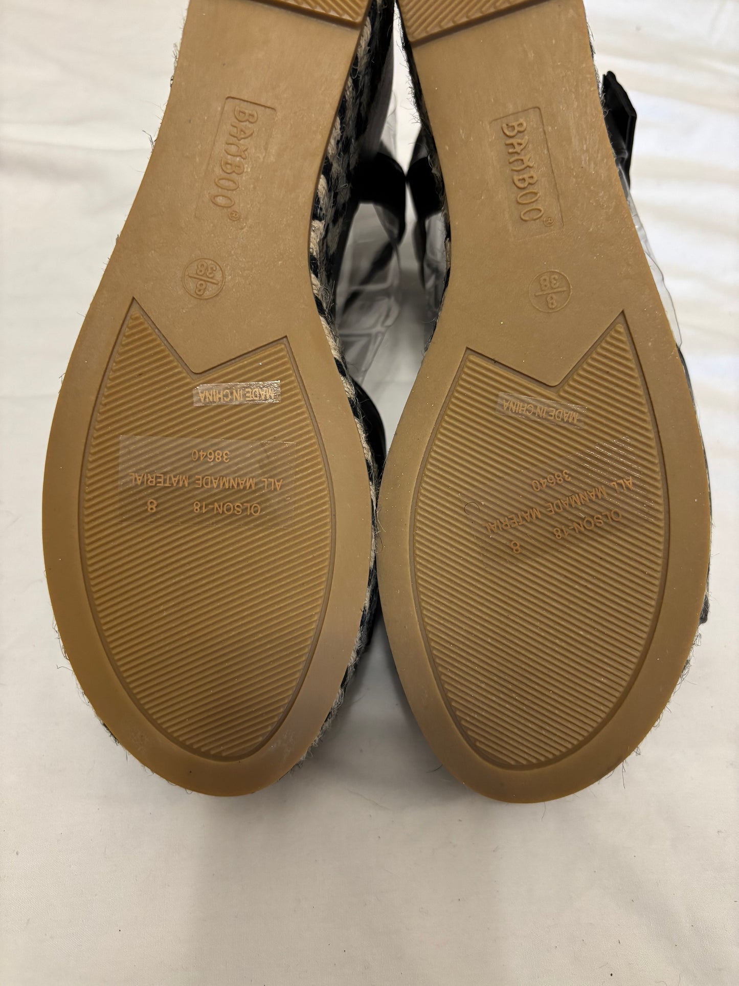 Fashion Nova Bamboo Wedge Heels