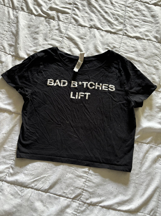 Women’s Black Crop Top