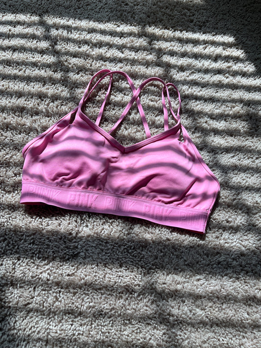 Bright Pink PINK Active Sports Bra