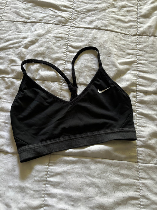 Small Black NIKE Sports Bra