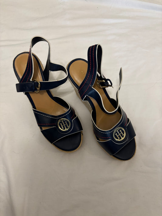 Tommy Hilfiger Bamboo Wedge Heels